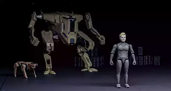 Pilot Max Hunter 3D print model