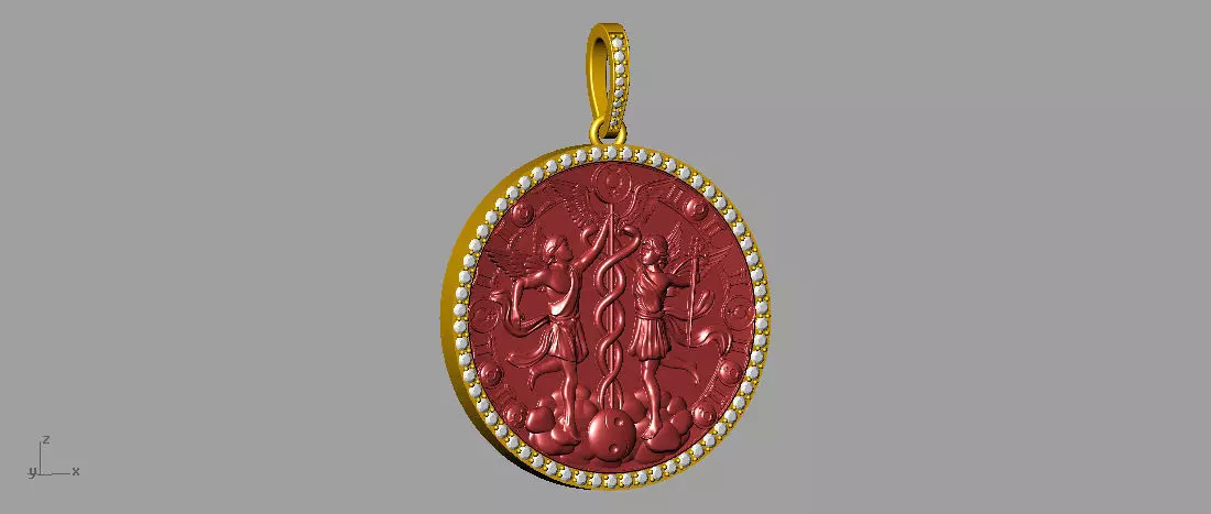 Gemini Horoscope  3D print model_0