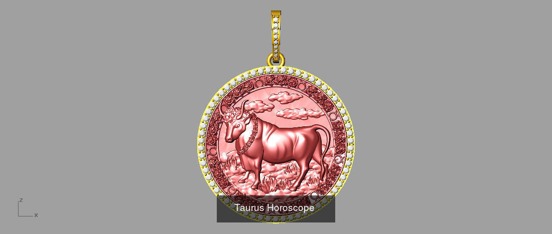 Zordic Horoscope  3D Model Collection_3