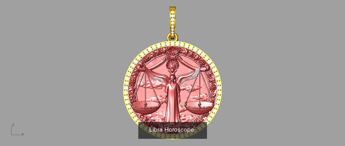 Zordic Horoscope  3D Model Collection_8