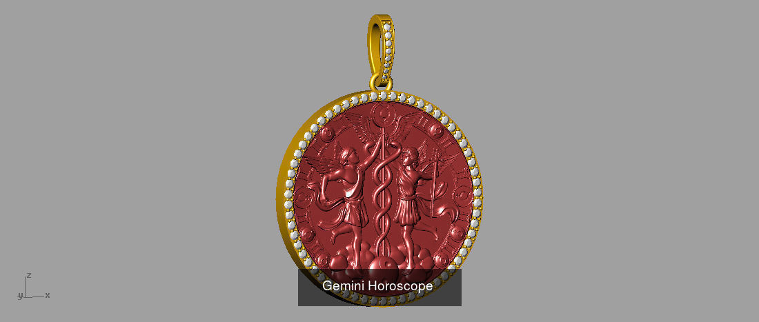 Zordic Horoscope  3D Model Collection_11