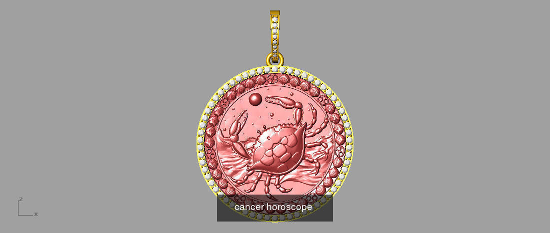 Zordic Horoscope  3D Model Collection_4