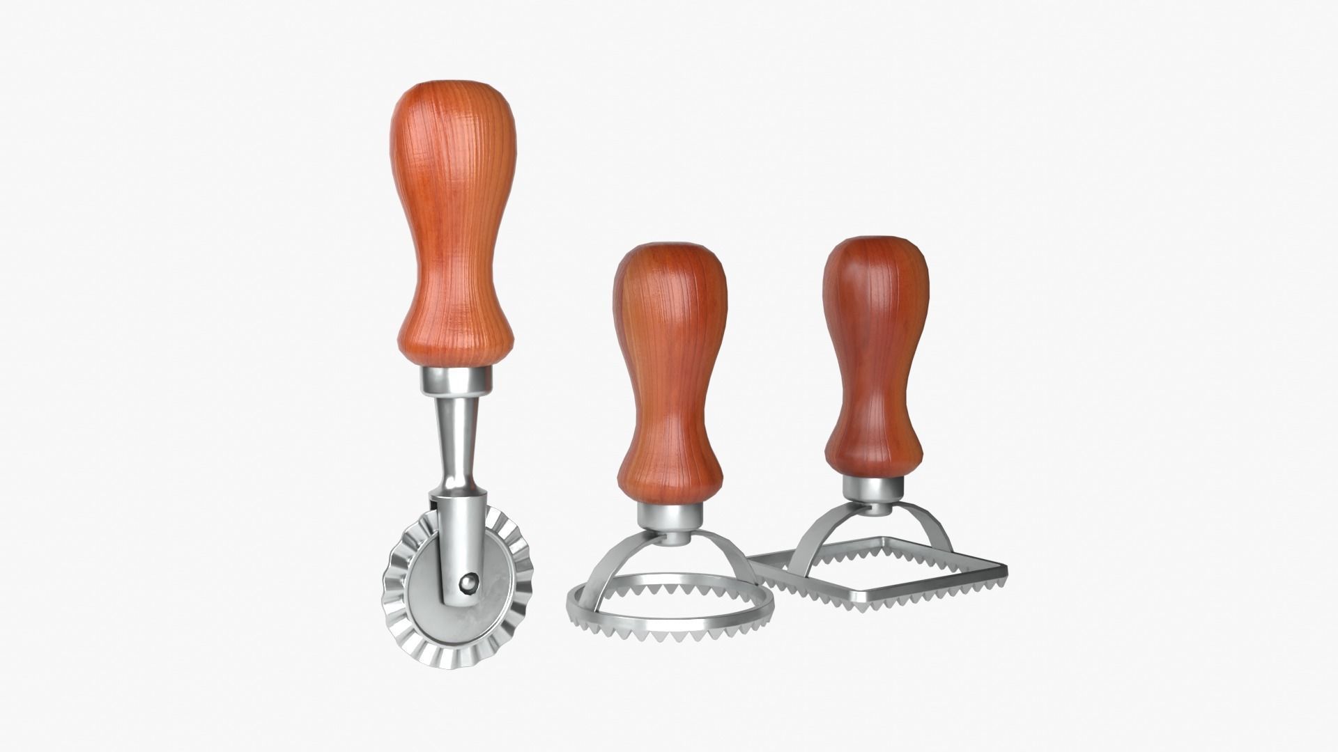 Ravioli Maker Low-poly 3D model_10