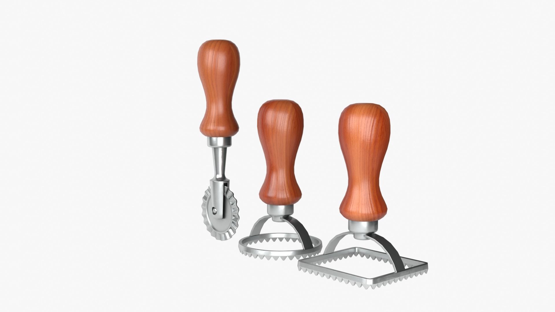 Ravioli Maker Low-poly 3D model_3