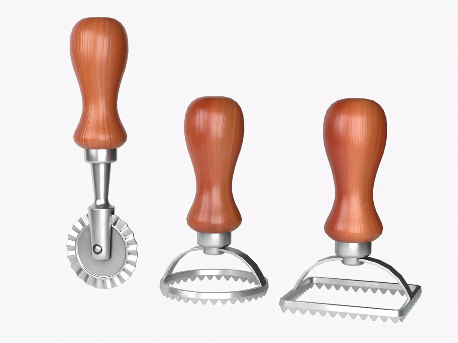 Ravioli Maker Low-poly 3D model_0