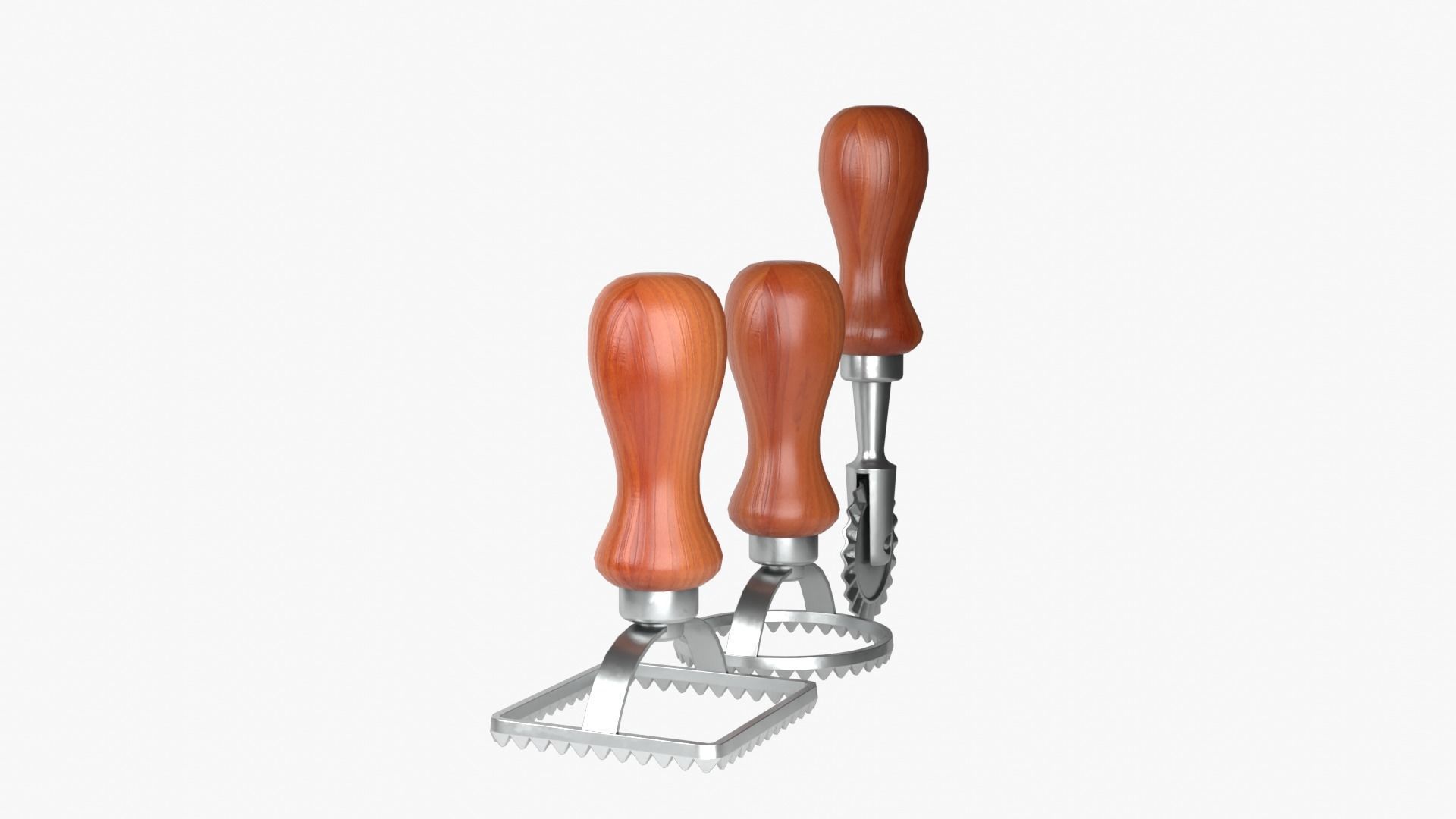 Ravioli Maker Low-poly 3D model_5