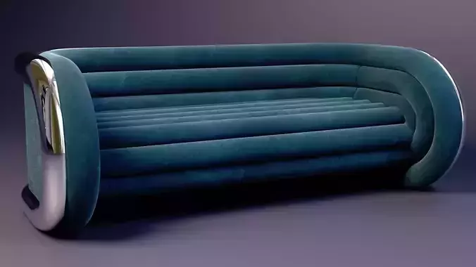 The Alimunum Tube Sofa