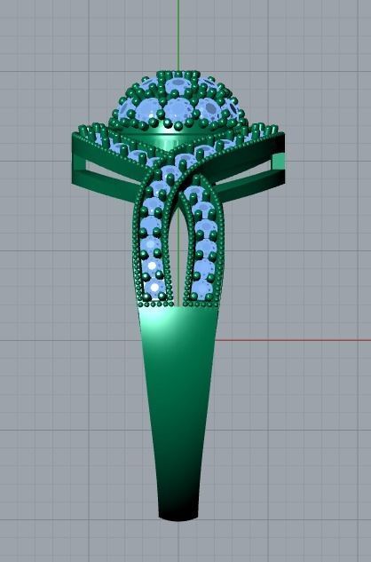 ring jewelry 3D print model_10