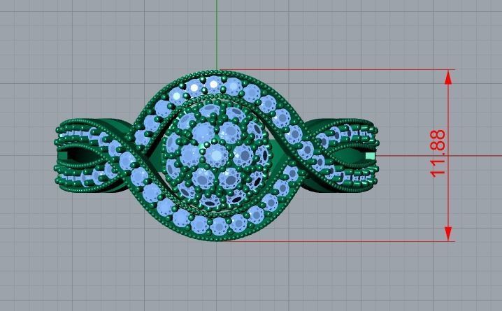 ring jewelry 3D print model_7