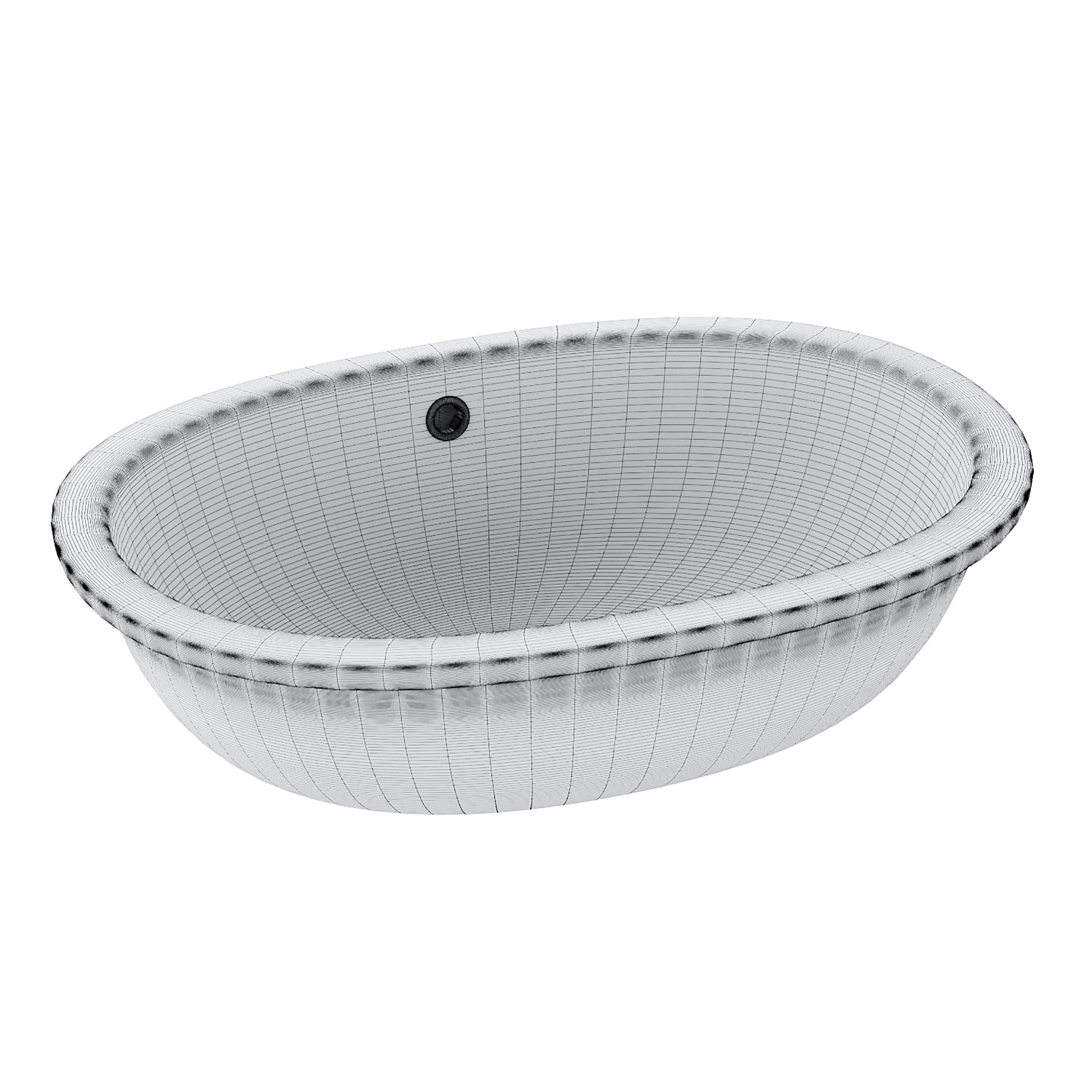 Washbasin Element CN6044 3D model_5