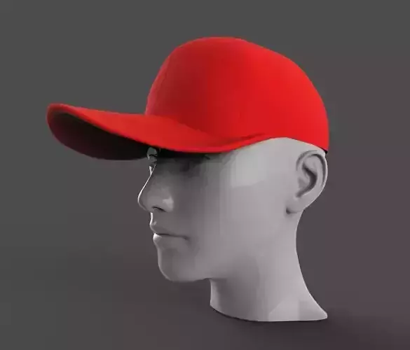 Baseball Cap 3D model