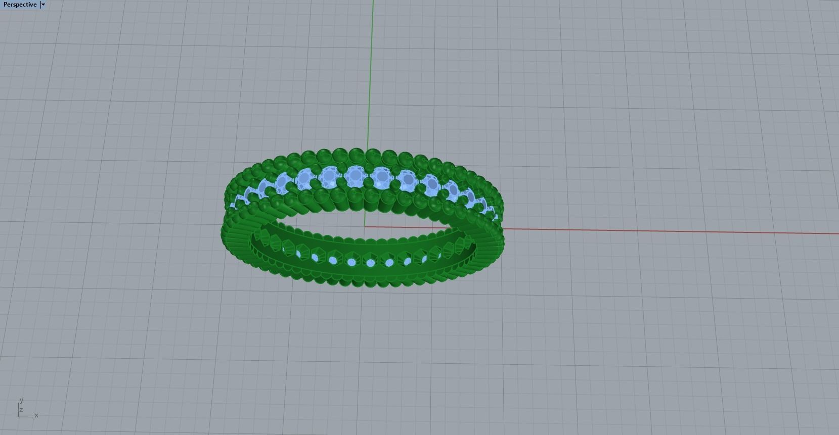 gold ring  3D print model_8