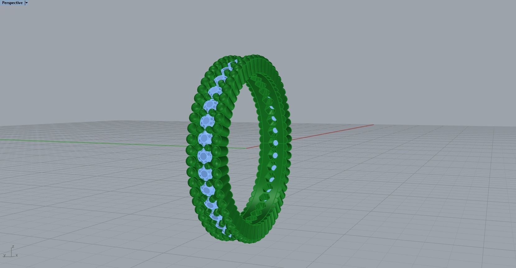gold ring  3D print model_7