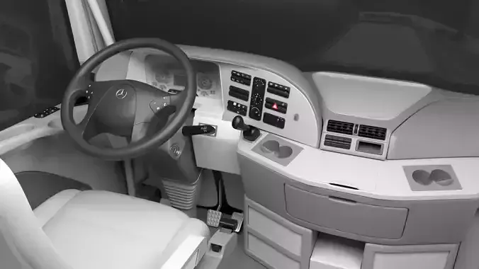 MercedesBenz-Actros interior