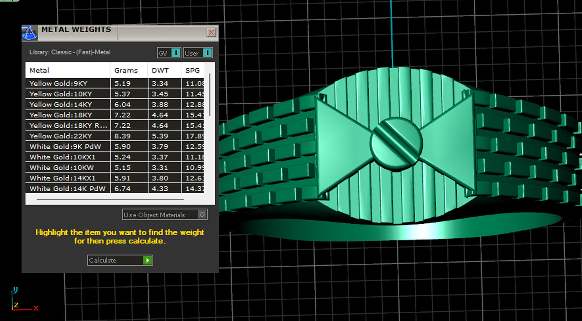 UNIQUE TEXTURE GENTS RING EDITABLE 3dm stl obj mtl 3D print model_3