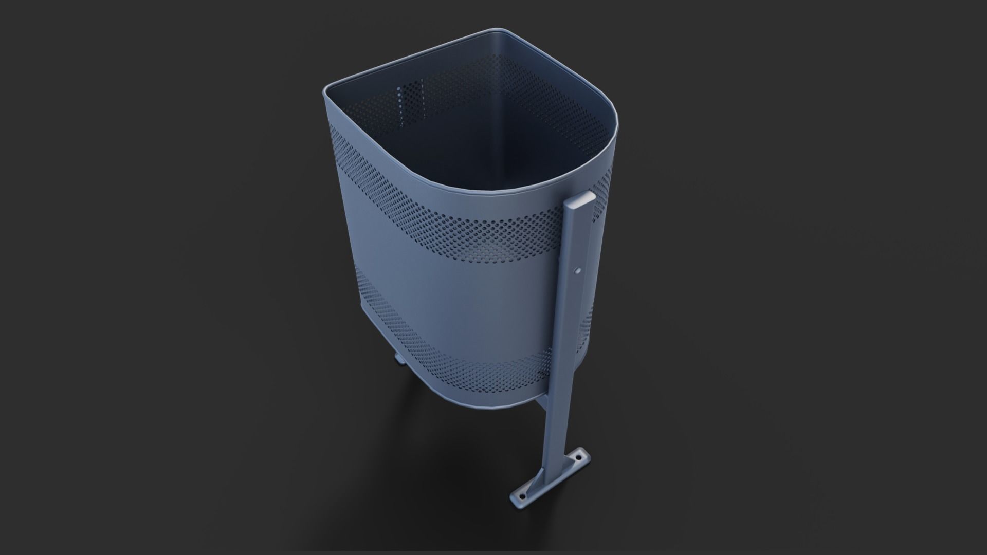 Pack of 8 Low Poly 3D Trash Bin 3D Model Collection_11