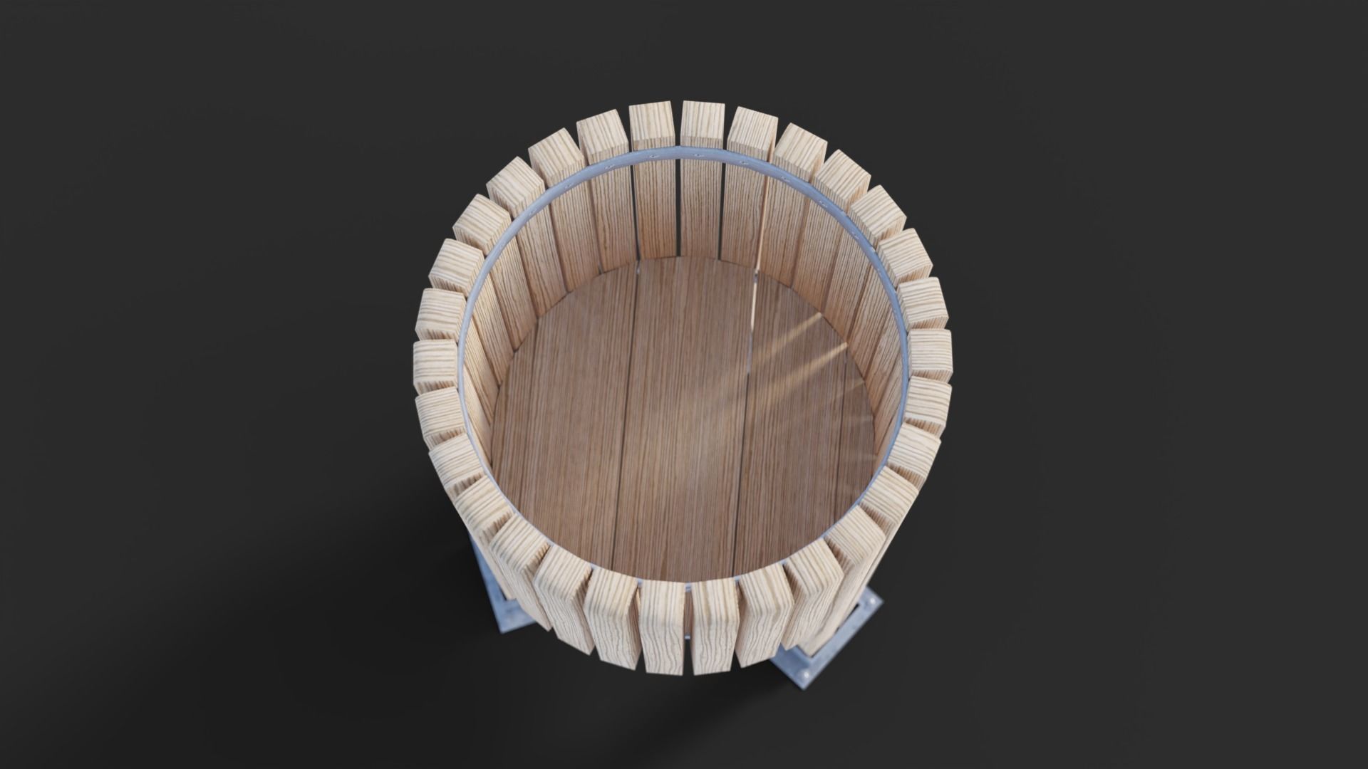 Pack of 8 Low Poly 3D Trash Bin 3D Model Collection_19