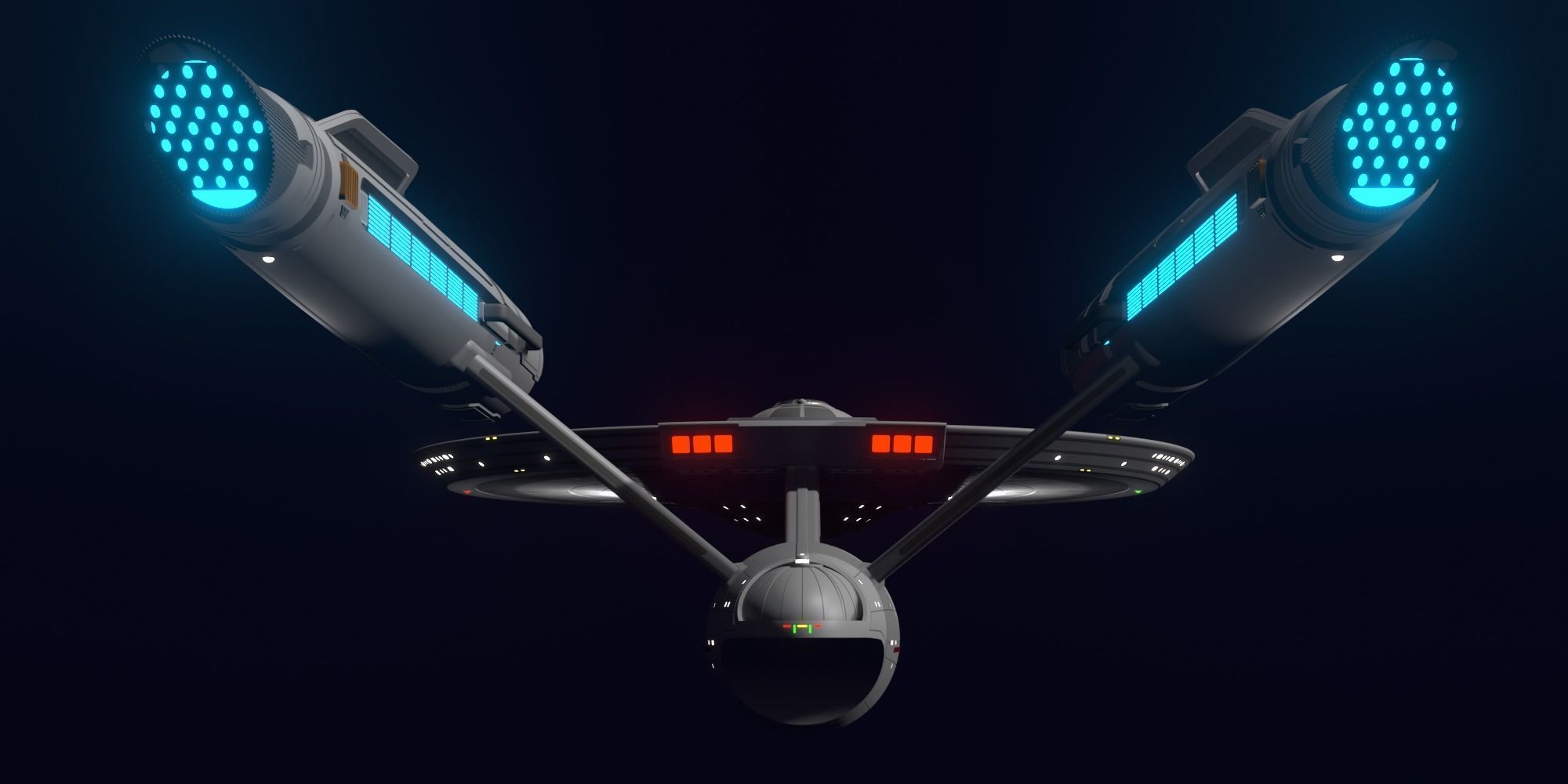 strange new worlds enterprise refit concept 3D model_4