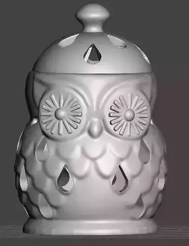 light owl  3D print model