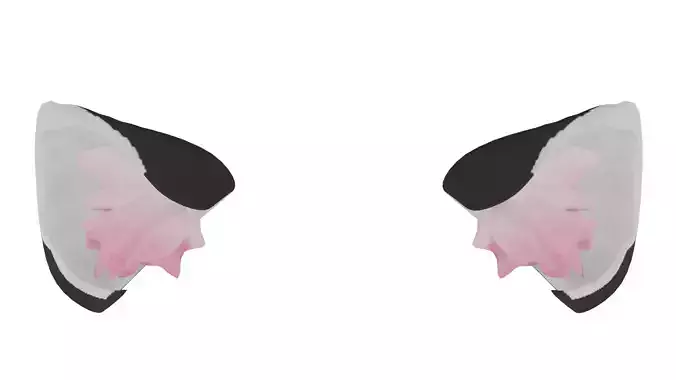 Animated Cat Ears 3D model