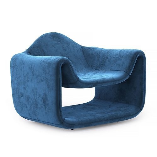 Colo Armchair 3D model 5