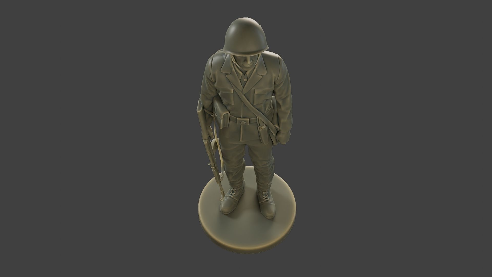 CzechSlovak Communist Soldier CCS1 001 3D print model_14