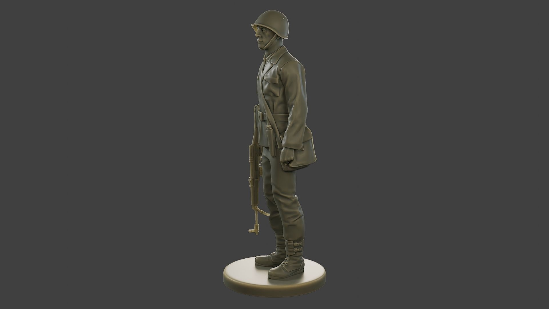 CzechSlovak Communist Soldier CCS1 001 3D print model_3