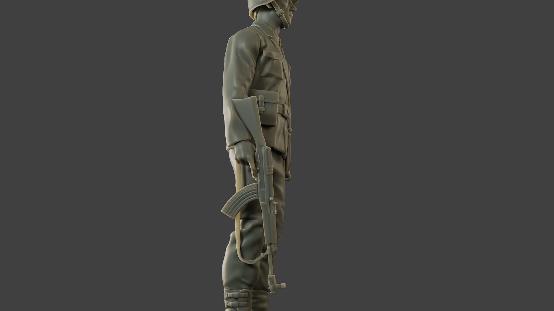 CzechSlovak Communist Soldier CCS1 001 3D print model_29