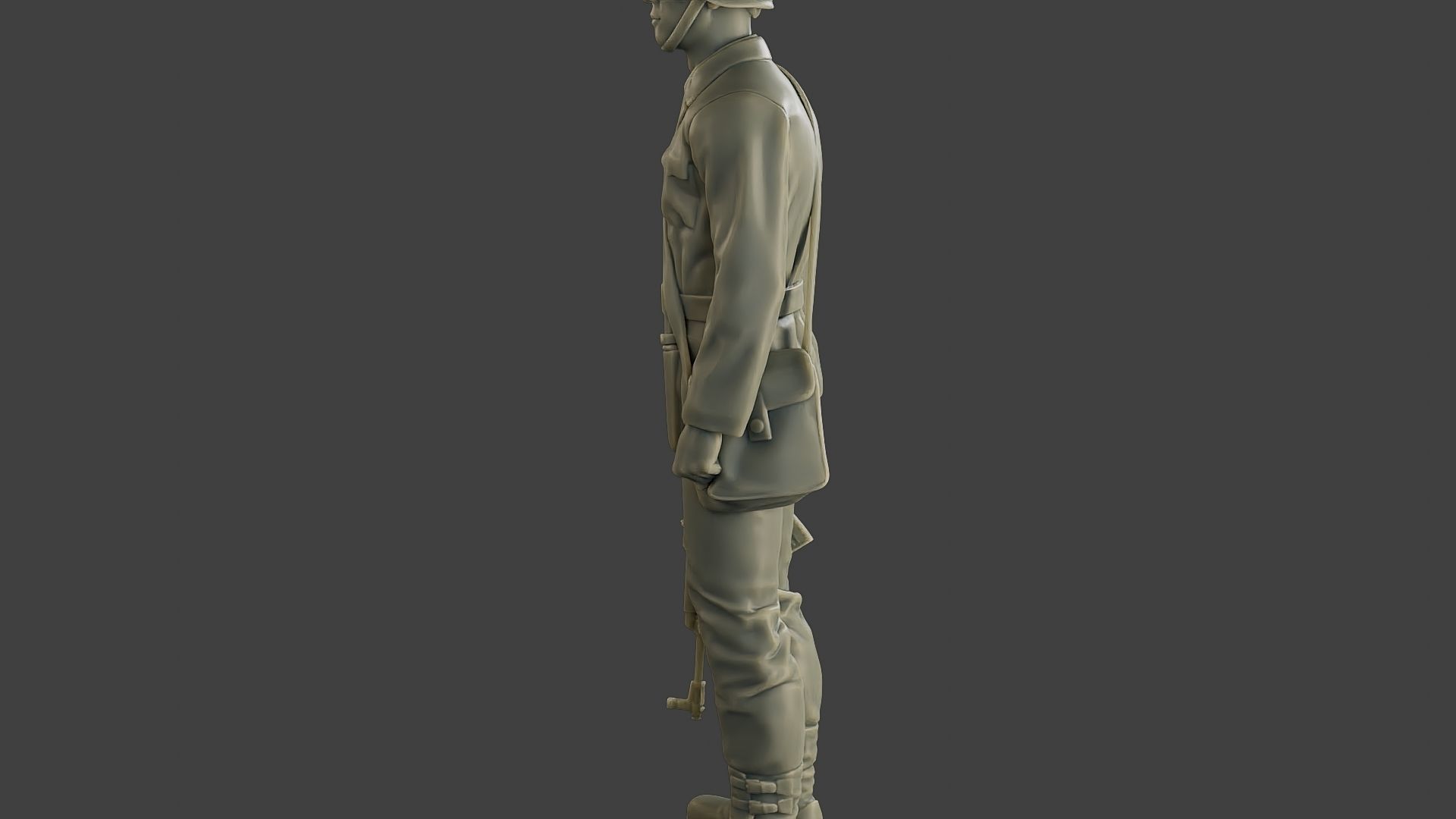 CzechSlovak Communist Soldier CCS1 001 3D print model_26