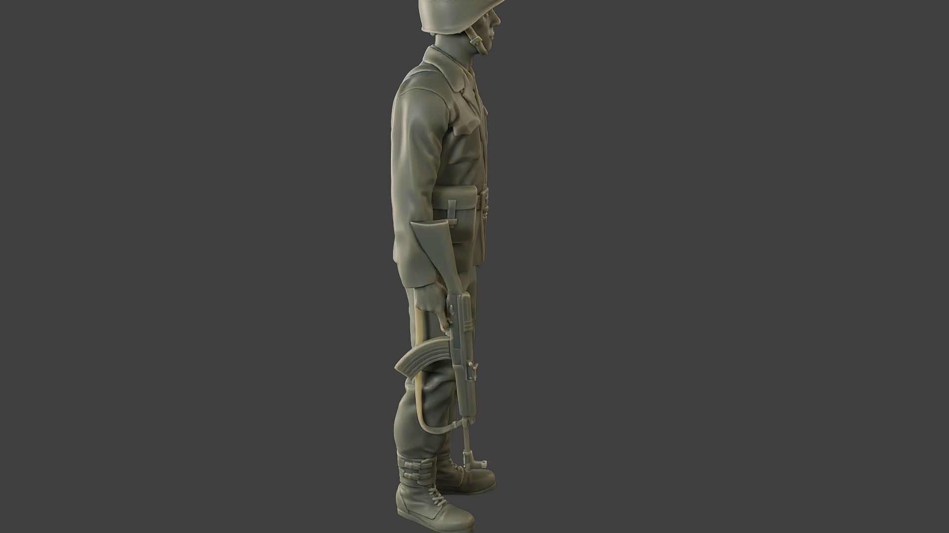 CzechSlovak Communist Soldier CCS1 001 3D print model_30