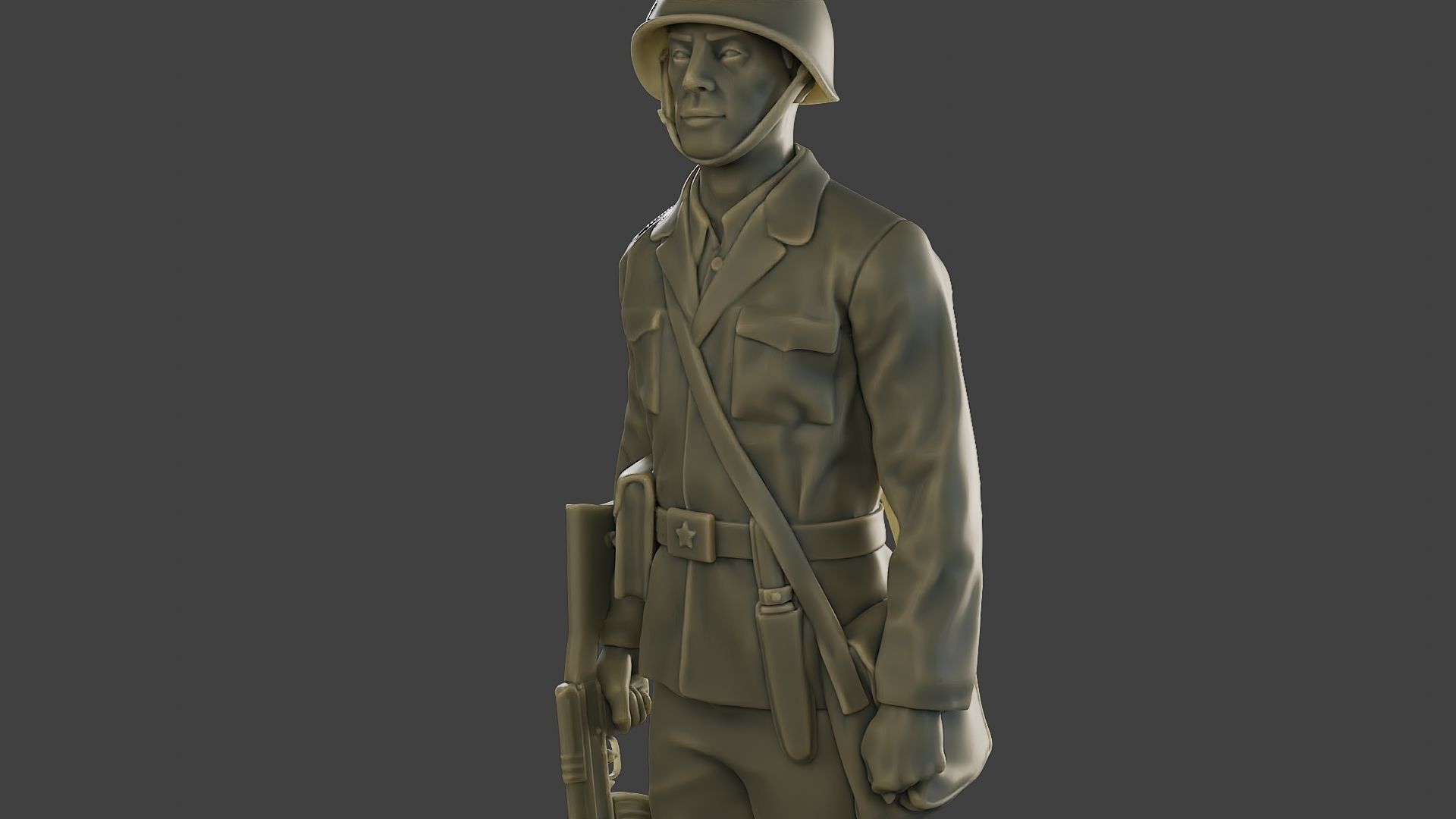 CzechSlovak Communist Soldier CCS1 001 3D print model_18