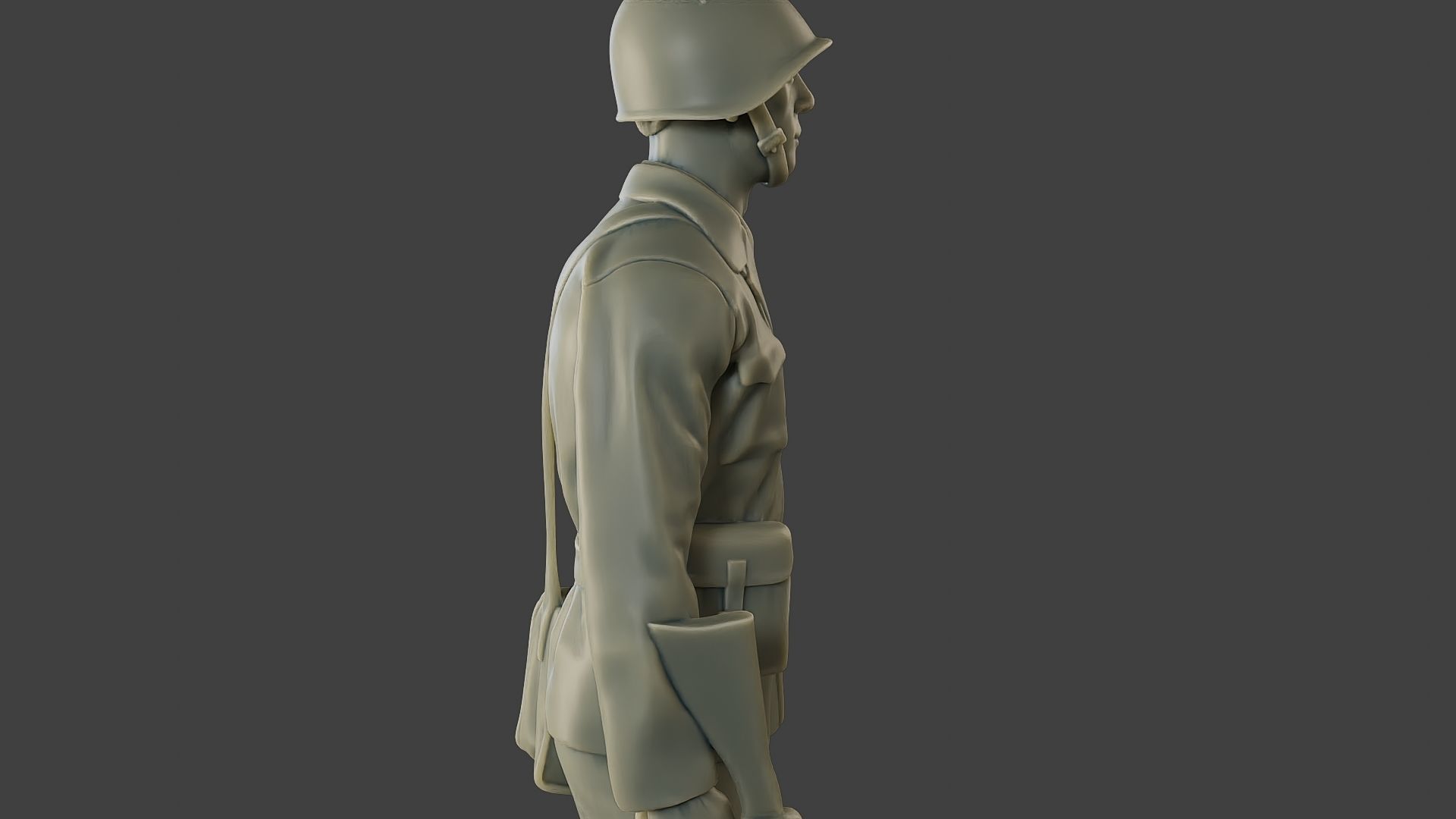 CzechSlovak Communist Soldier CCS1 001 3D print model_20