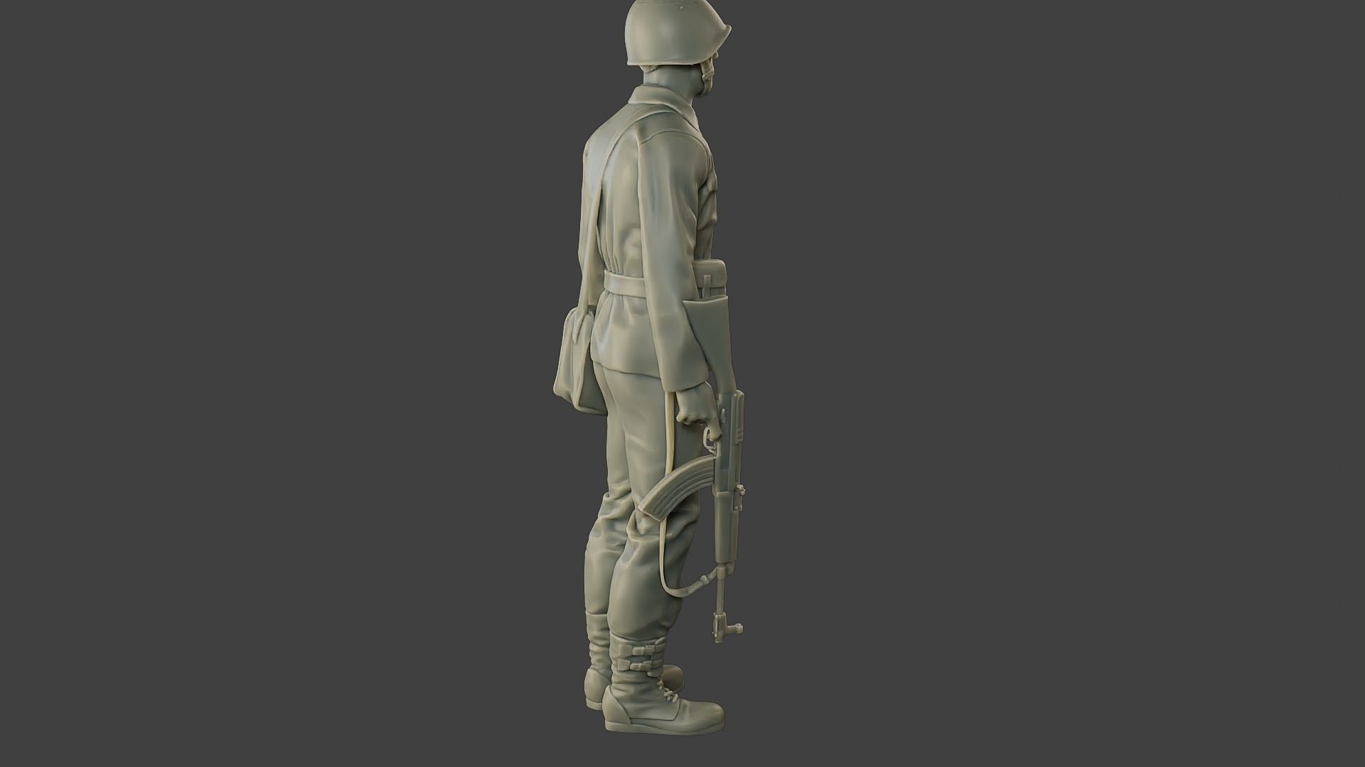 CzechSlovak Communist Soldier CCS1 001 3D print model_31