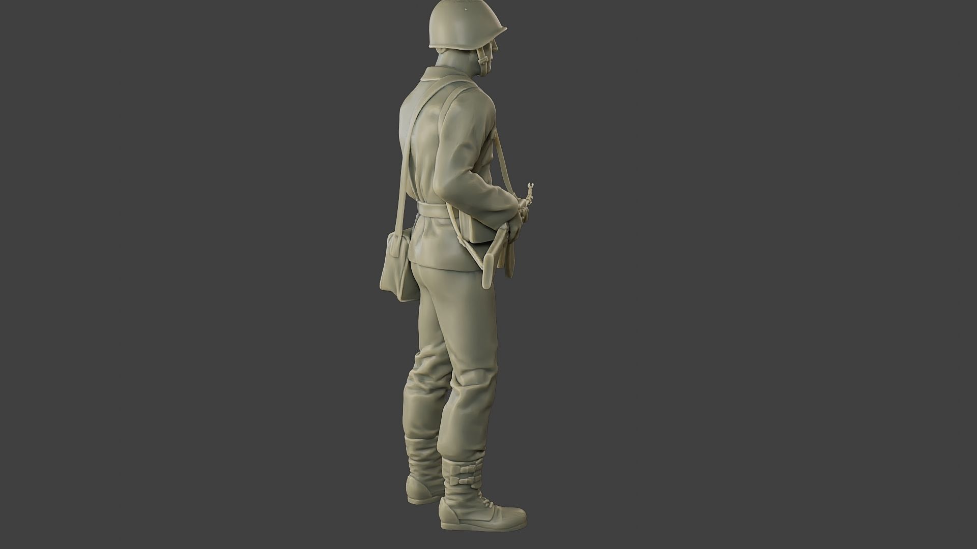 CzechSlovak Communist Soldier CCS1 002 3D print model_31