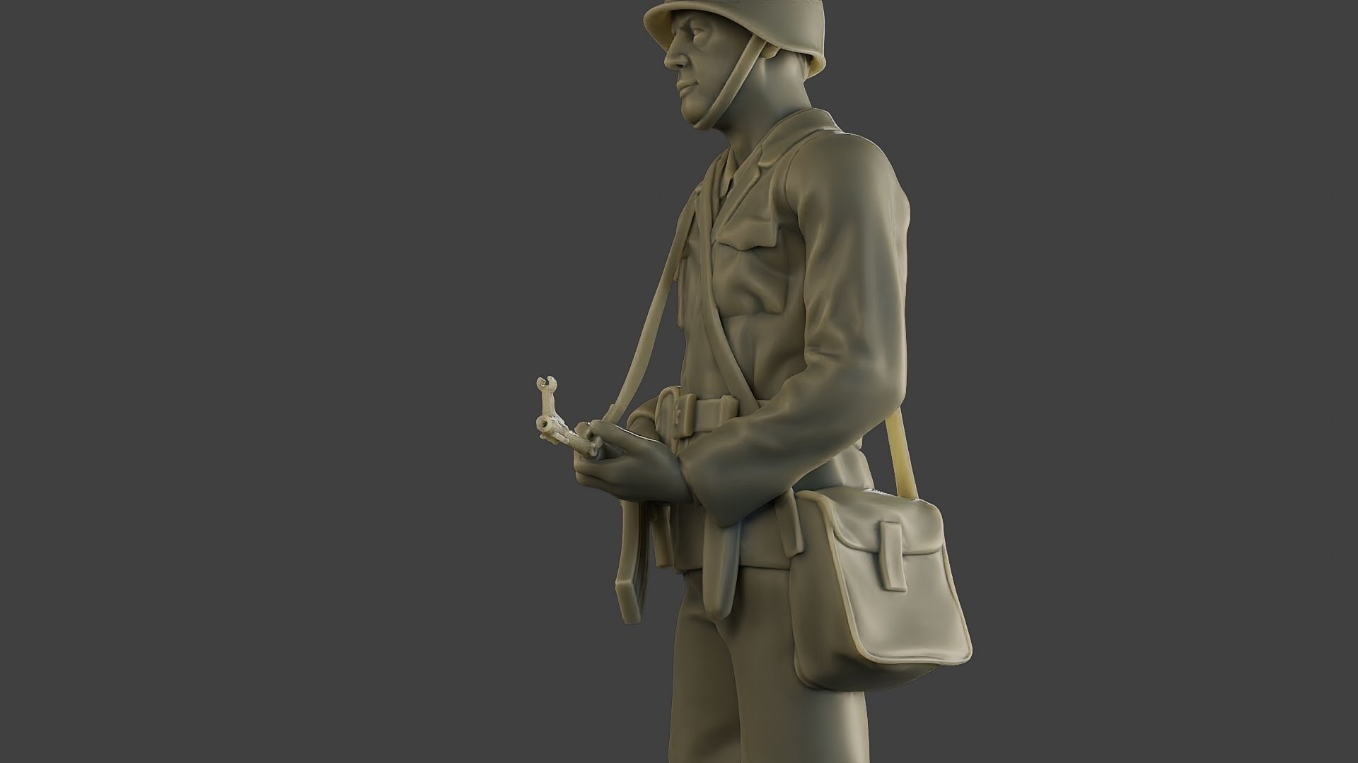CzechSlovak Communist Soldier CCS1 002 3D print model_17