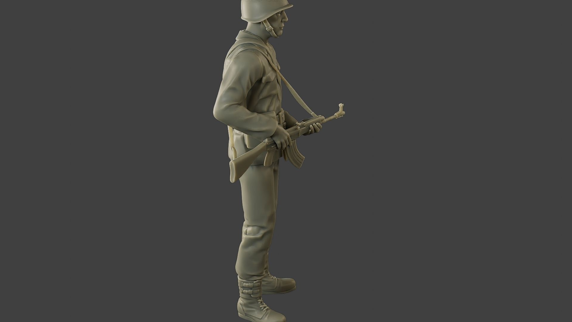 CzechSlovak Communist Soldier CCS1 002 3D print model_30