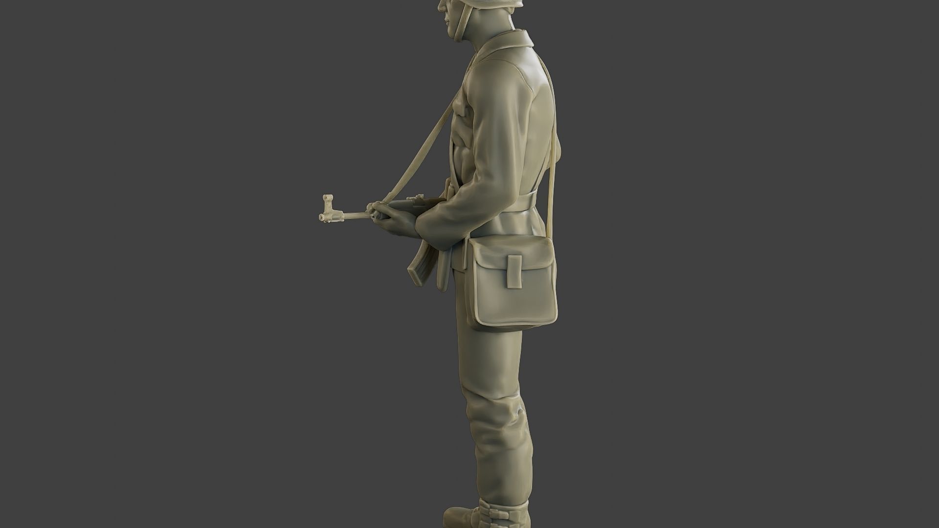 CzechSlovak Communist Soldier CCS1 002 3D print model_26
