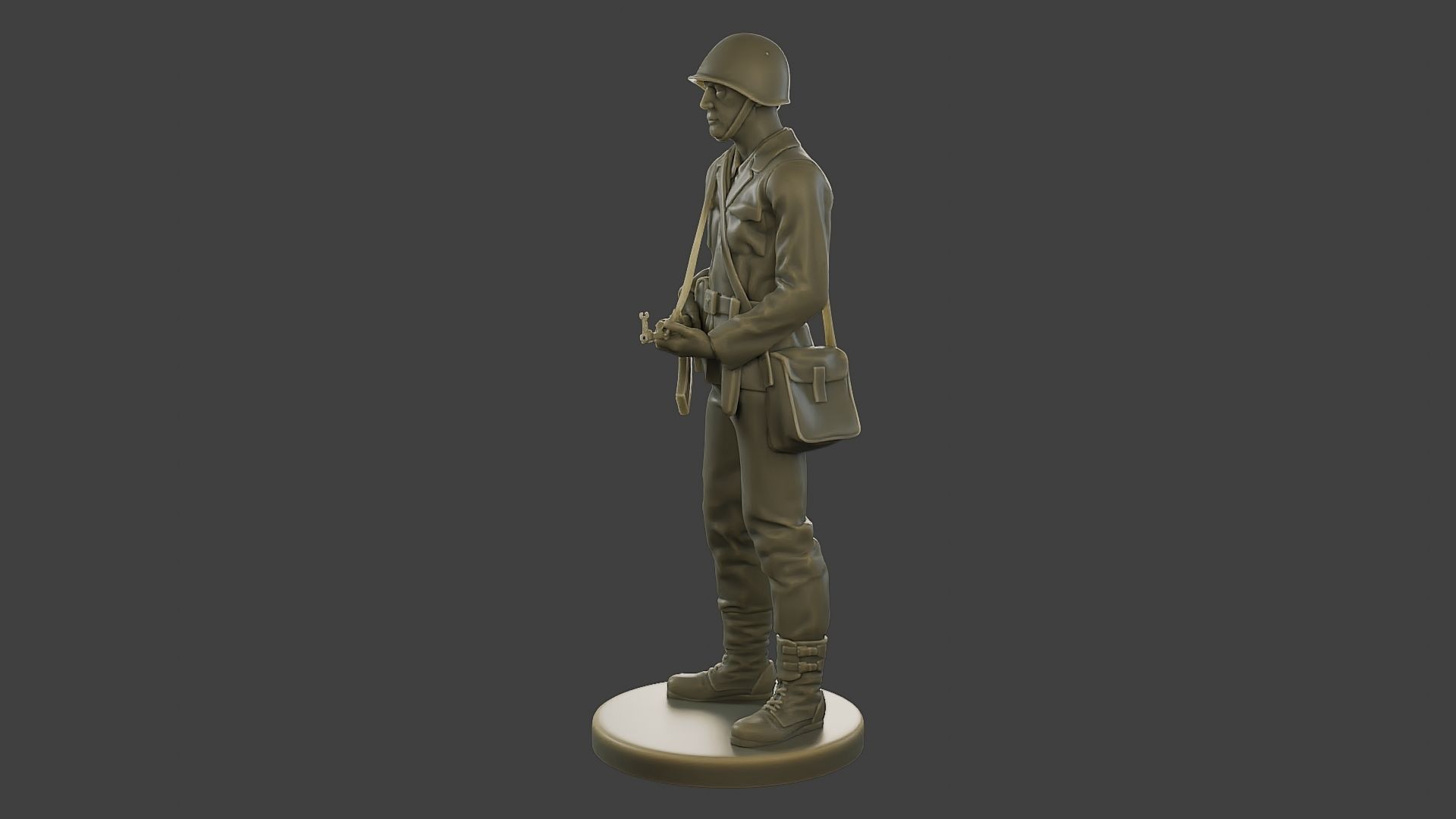CzechSlovak Communist Soldier CCS1 002 3D print model_3