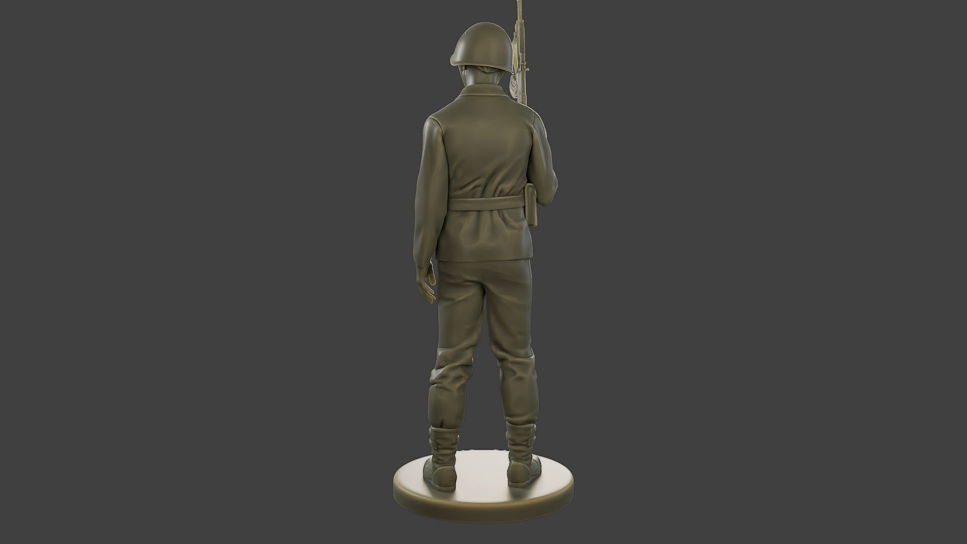 CzechSlovak Communist Soldier CCS1 003 3D print model_6