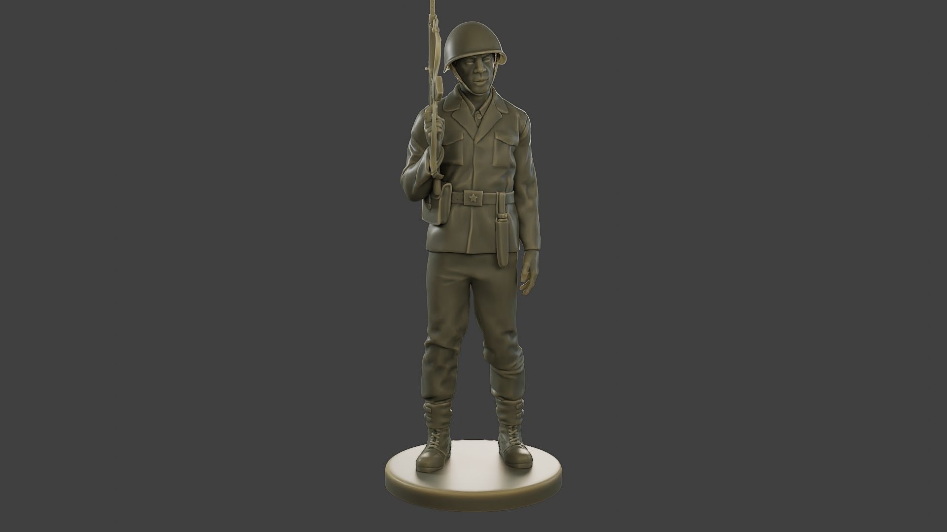 CzechSlovak Communist Soldier CCS1 003 3D print model_1