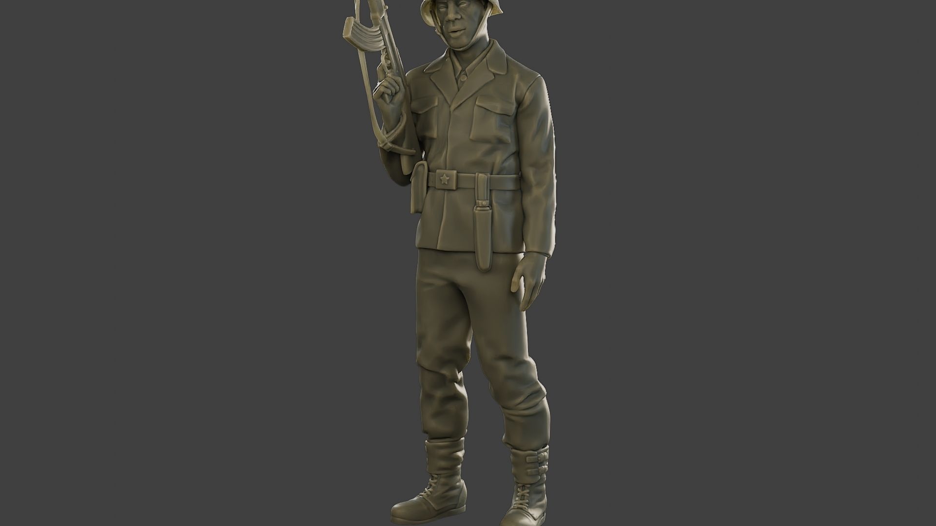 CzechSlovak Communist Soldier CCS1 003 3D print model_27