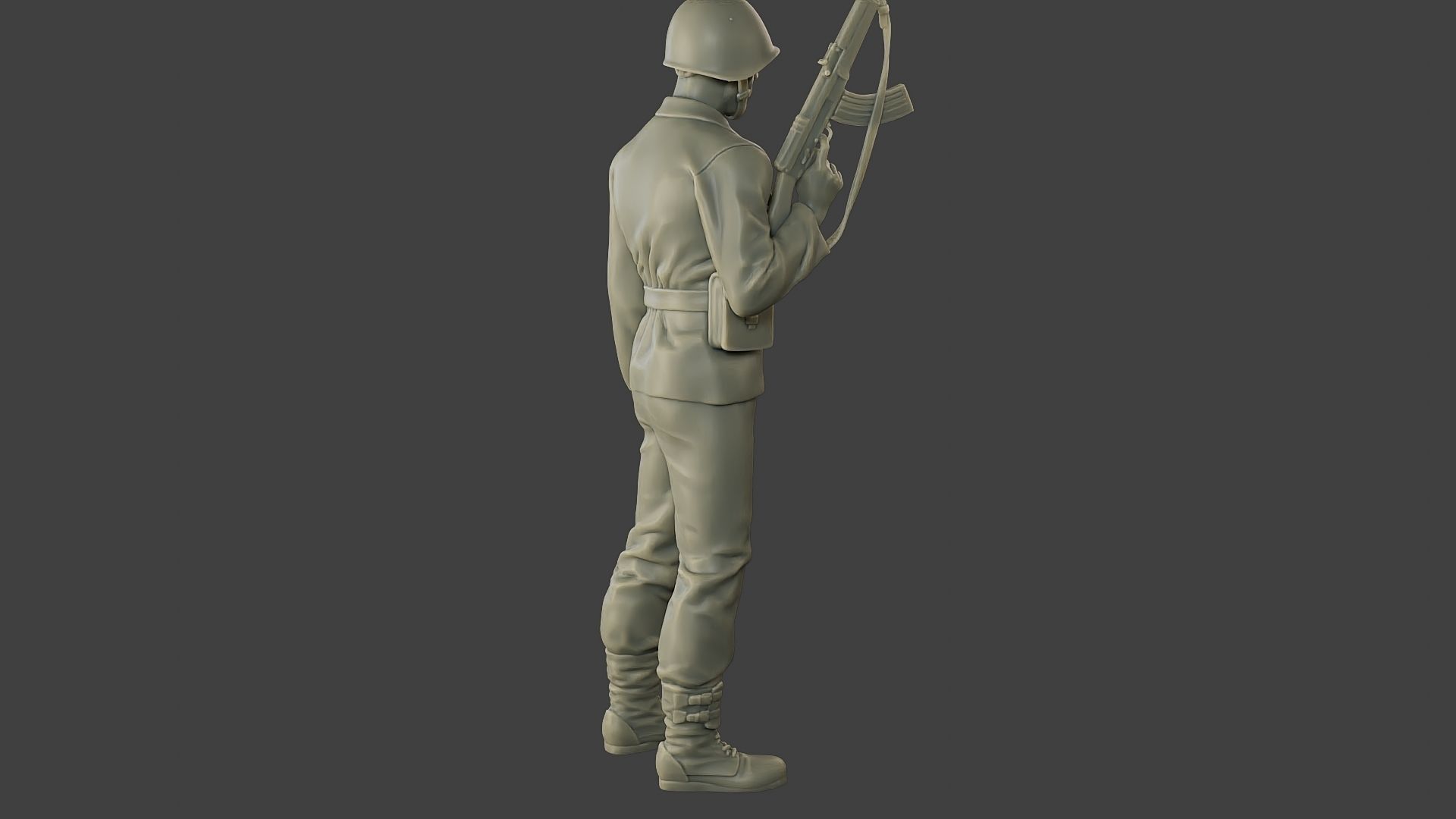 CzechSlovak Communist Soldier CCS1 003 3D print model_31
