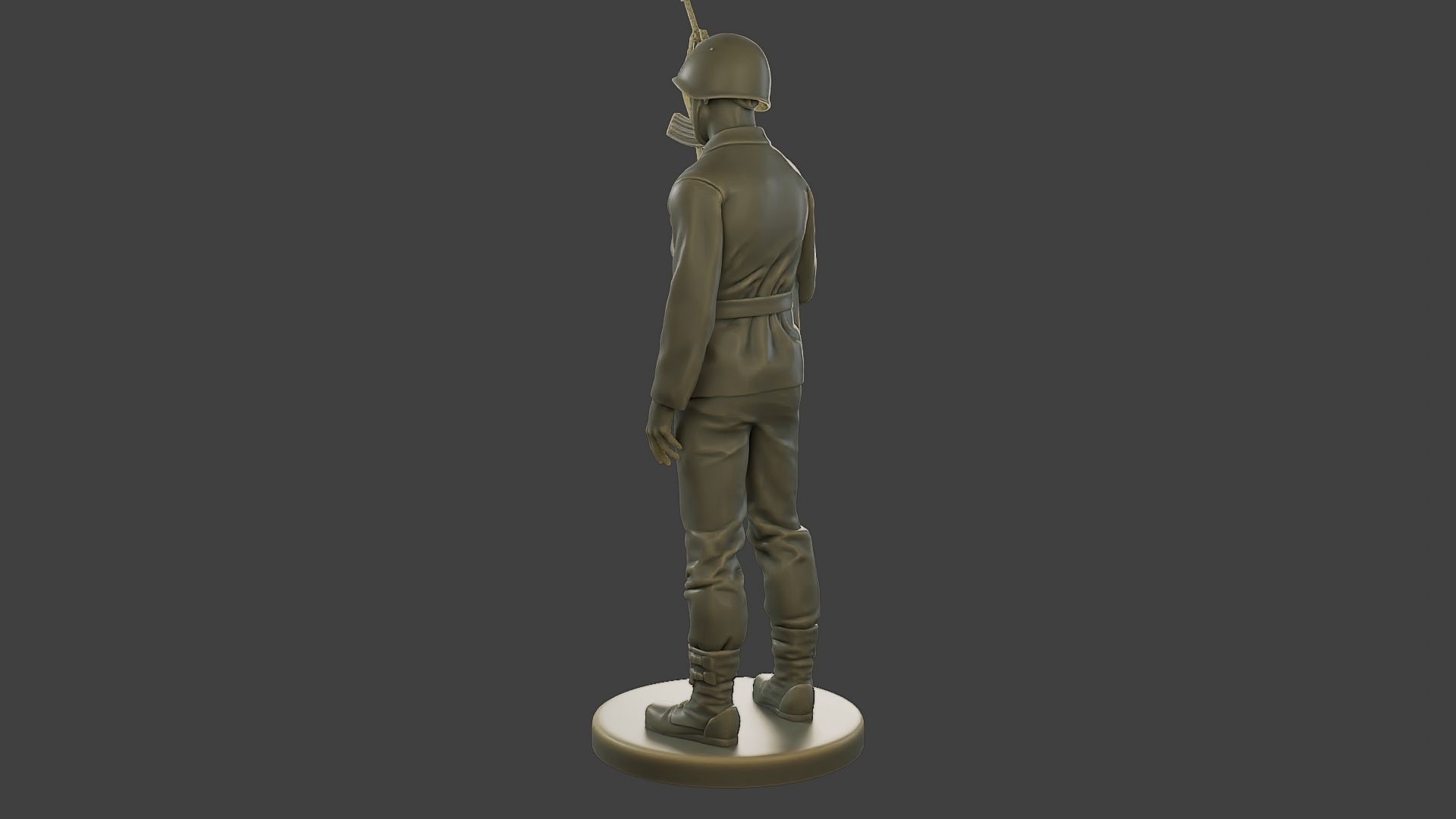 CzechSlovak Communist Soldier CCS1 003 3D print model_5