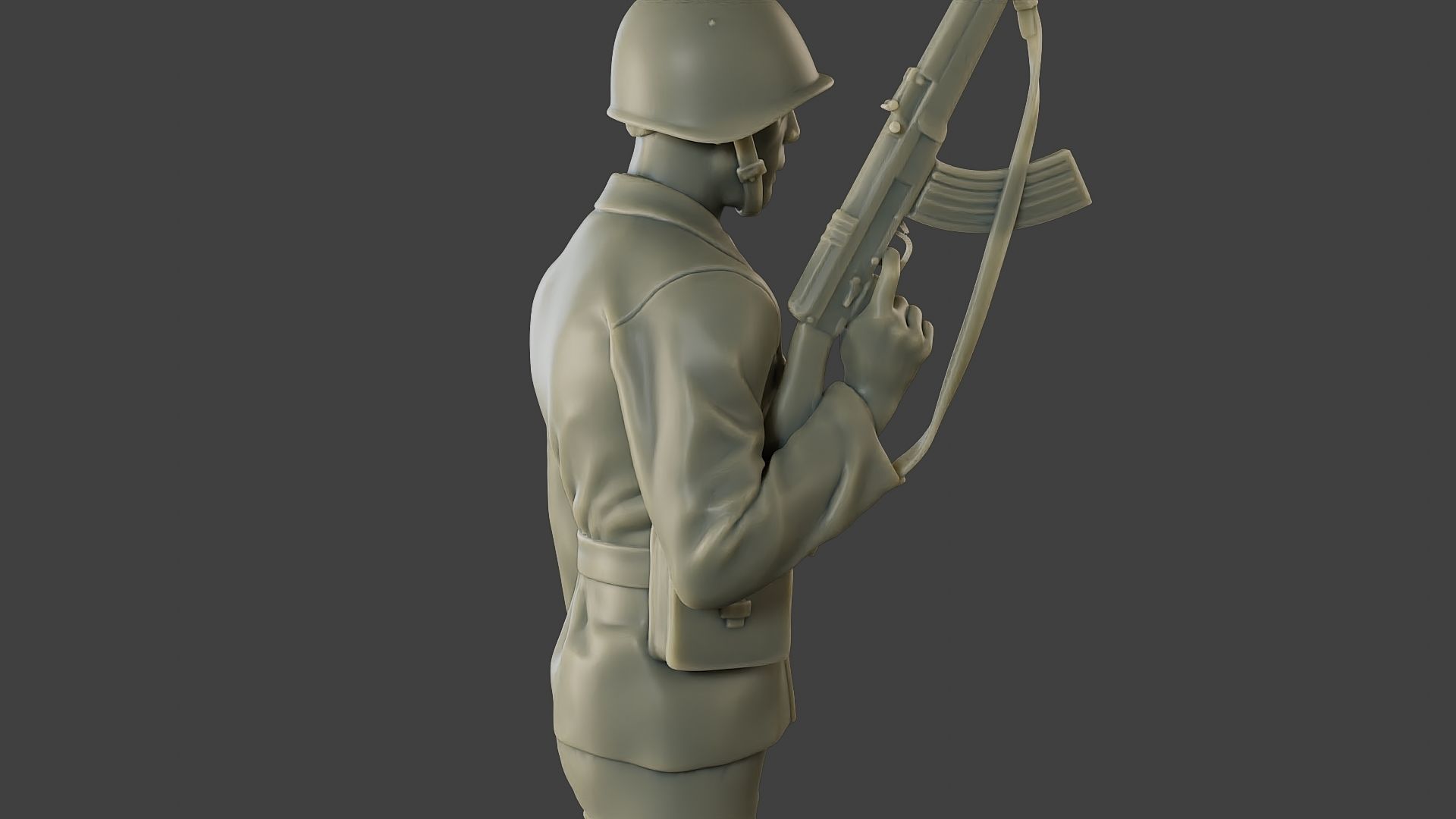 CzechSlovak Communist Soldier CCS1 003 3D print model_20