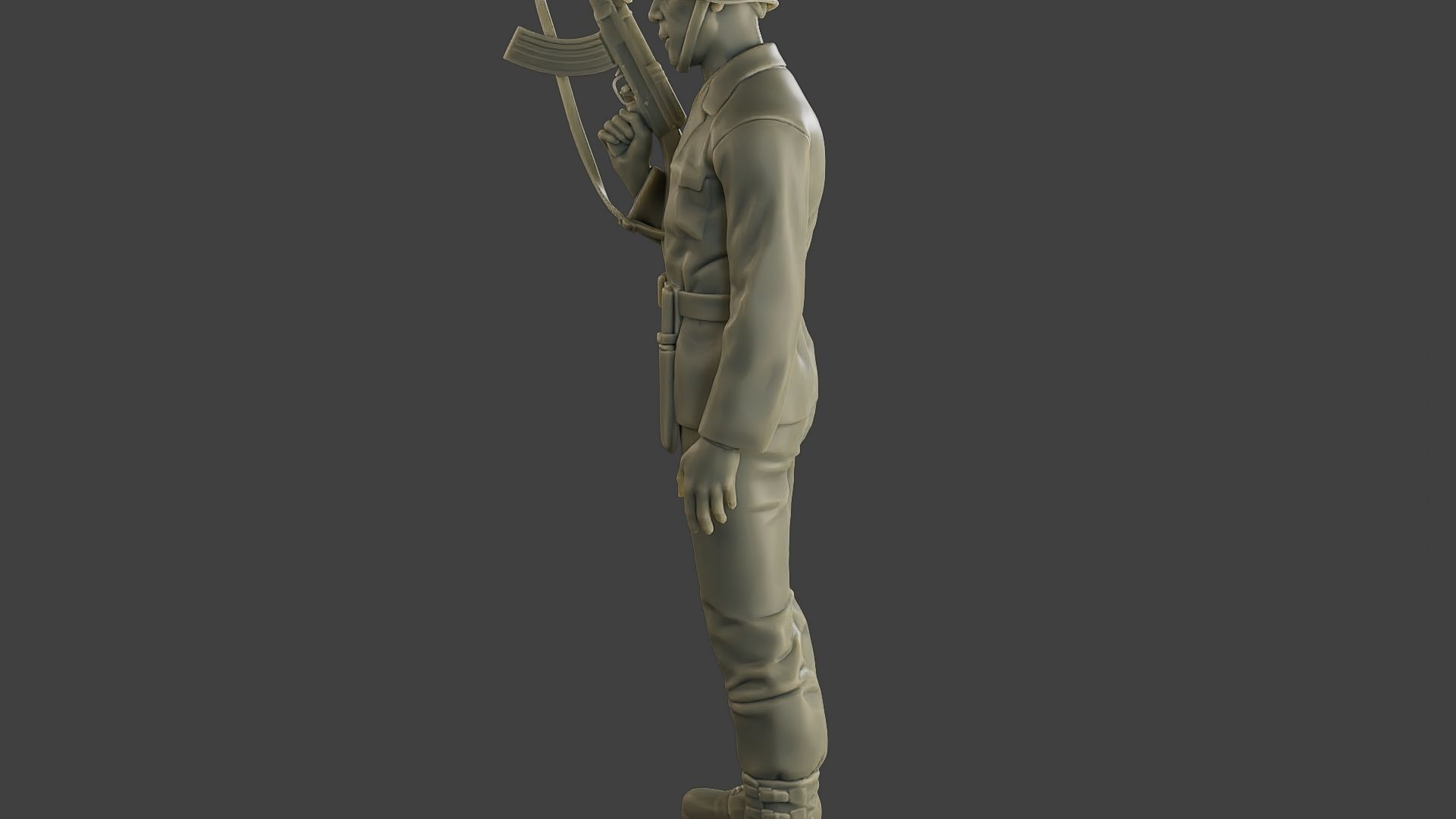 CzechSlovak Communist Soldier CCS1 003 3D print model_26