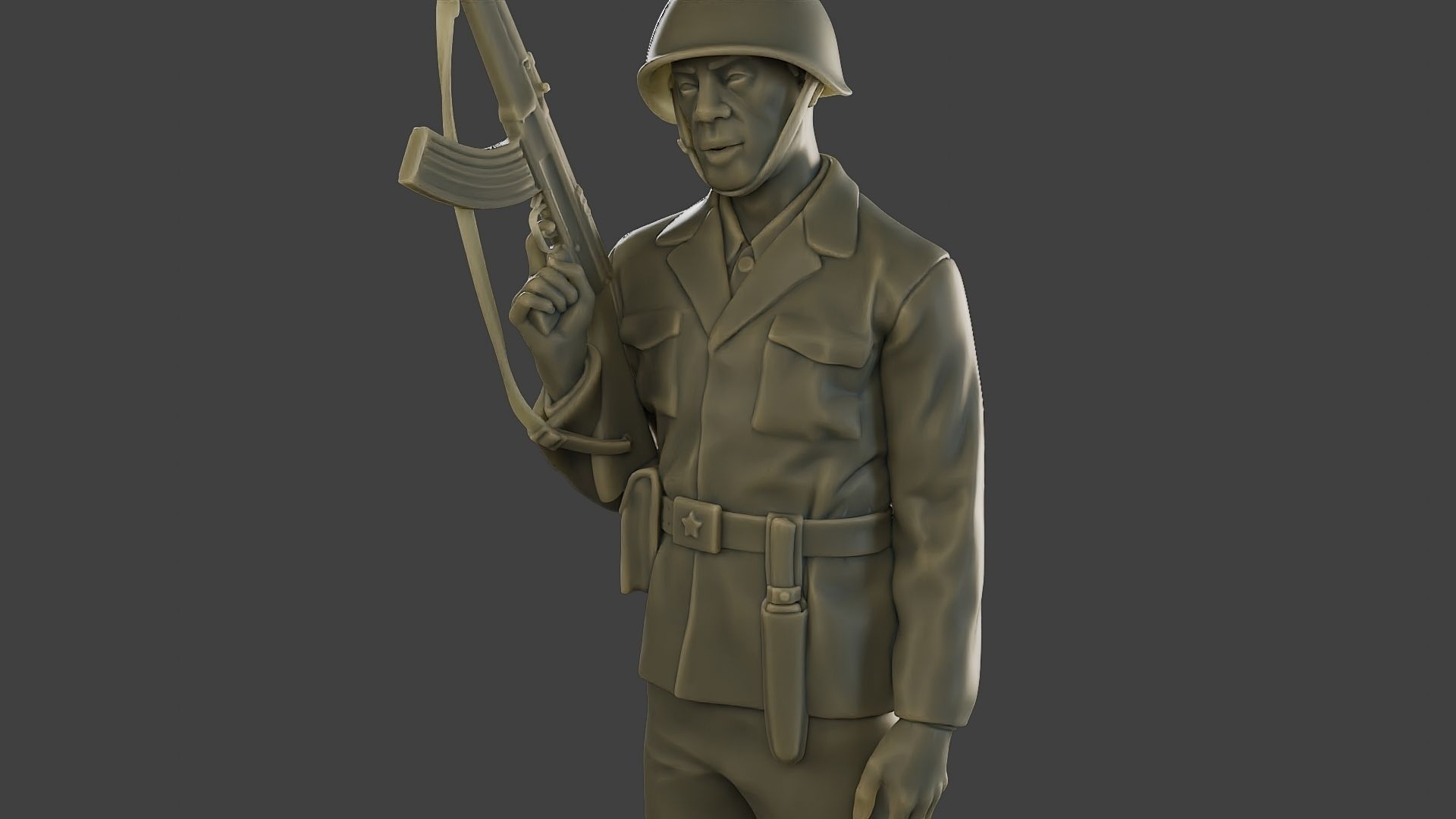 CzechSlovak Communist Soldier CCS1 003 3D print model_18