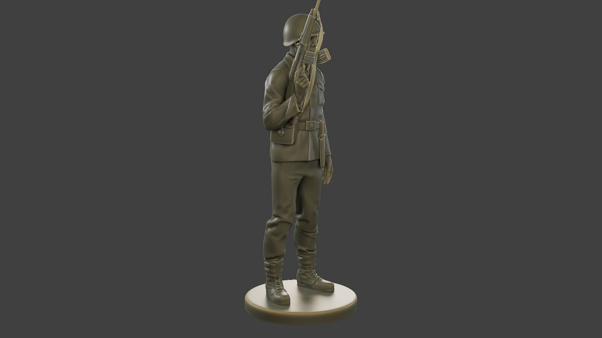 CzechSlovak Communist Soldier CCS1 003 3D print model_10