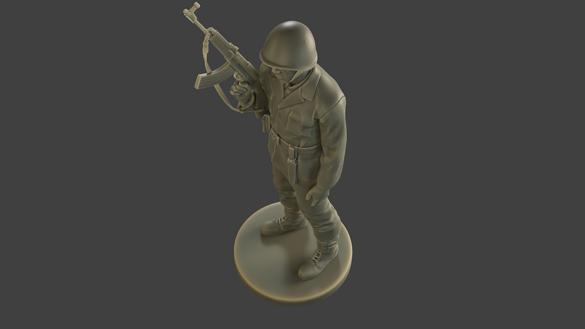 CzechSlovak Communist Soldier CCS1 003 3D print model_15