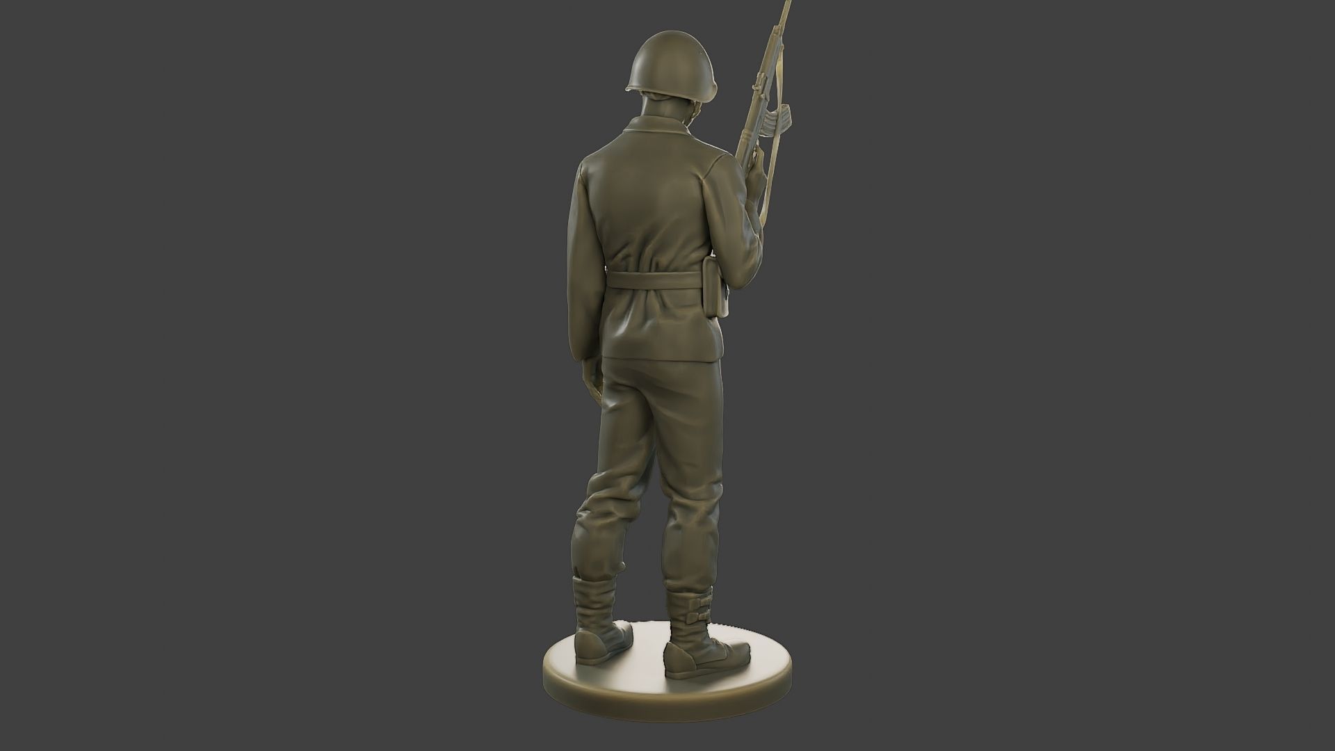 CzechSlovak Communist Soldier CCS1 003 3D print model_7