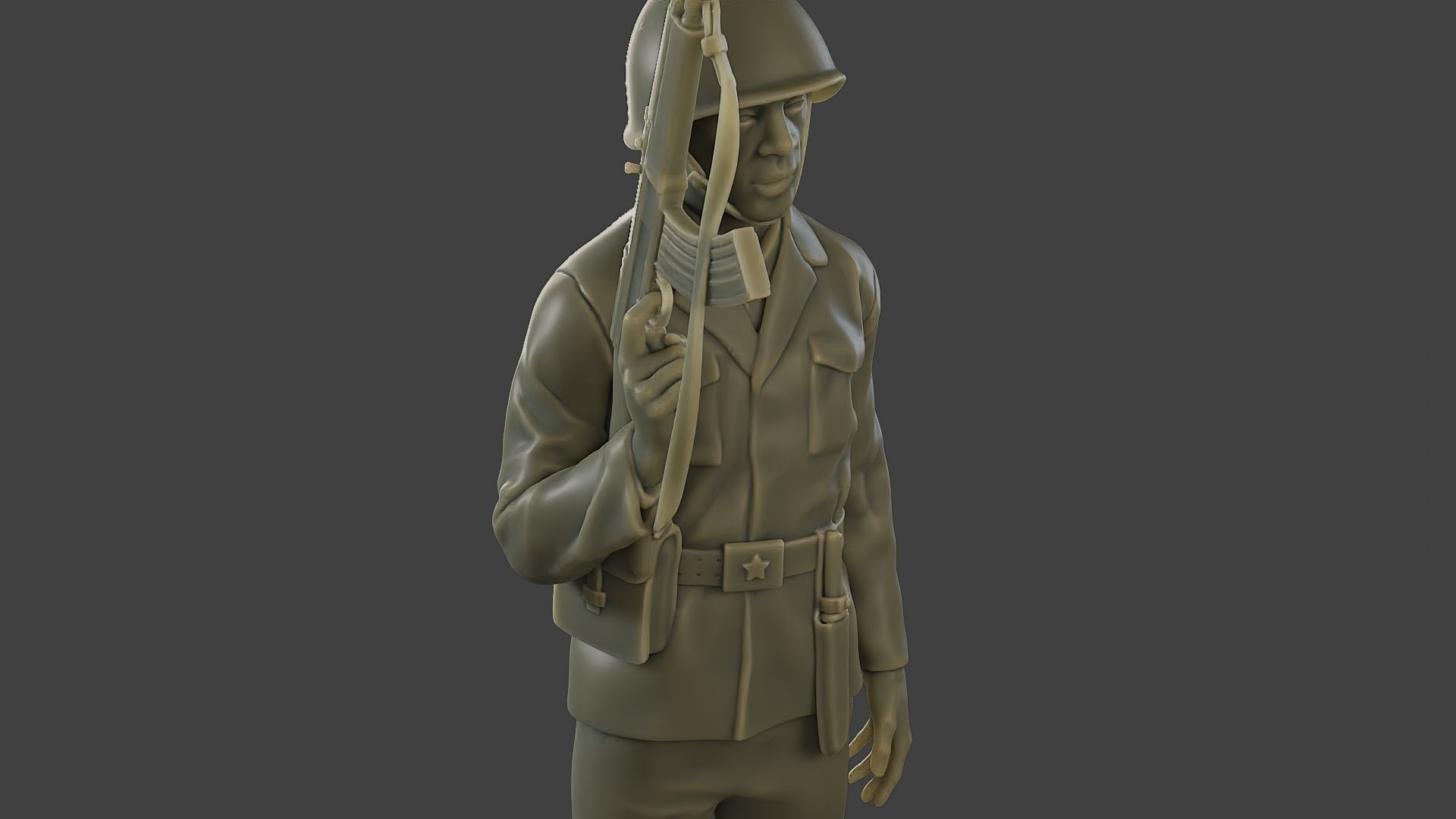 CzechSlovak Communist Soldier CCS1 003 3D print model_19
